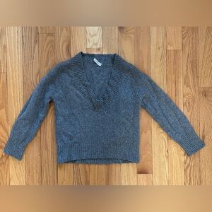 BRUNELLO CUCINELLI Grey Cashmere Sweater (XS)